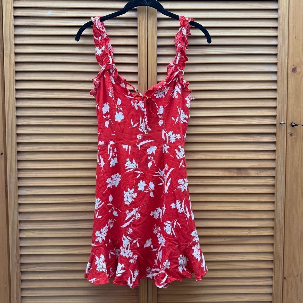 Saints + Secrets Red Mini Dress size XS